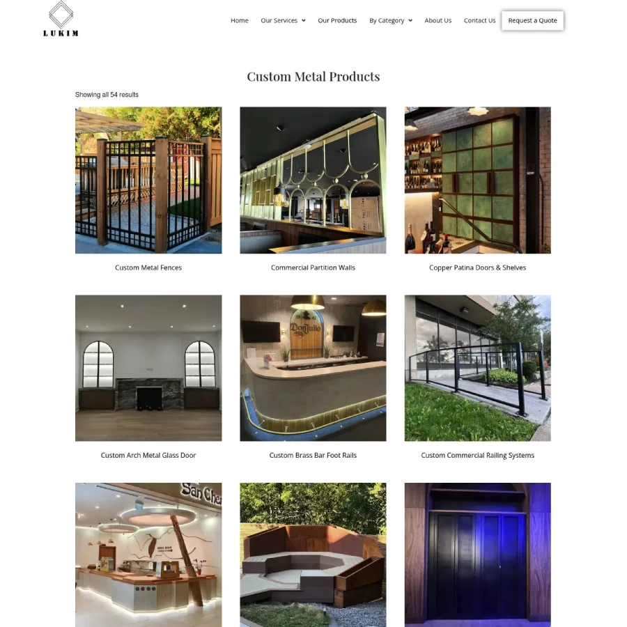 κατασκευή website με υπηρεσίες
